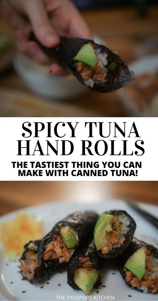 How to Make Spicy Tuna Temaki (Spicy Tuna Hand Rolls) - The Passport ...