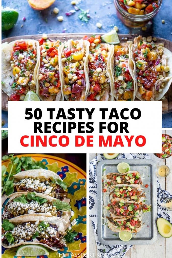 The best taco recipes out there! Want to celebrate Cinco de Mayo -- or, for that matter, Taco Tuesday, or really any day of the week? These phenomenal taco recipes from traditional to Tex Mex to fusion tacos will blow your mind. Enjoy these Mexican taco recipes as well as a variety of other influences, with vegan and vegetarian options!