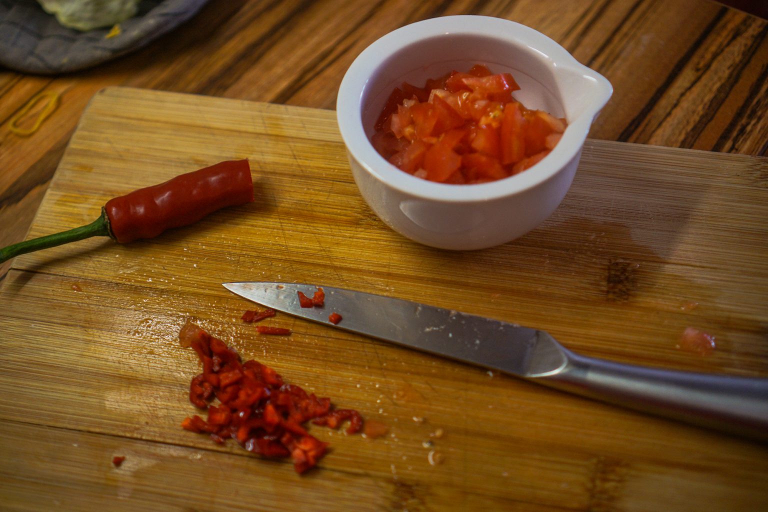 10Minute Brazilian Vinaigrette Salad (AKA Brazilian Salsa)