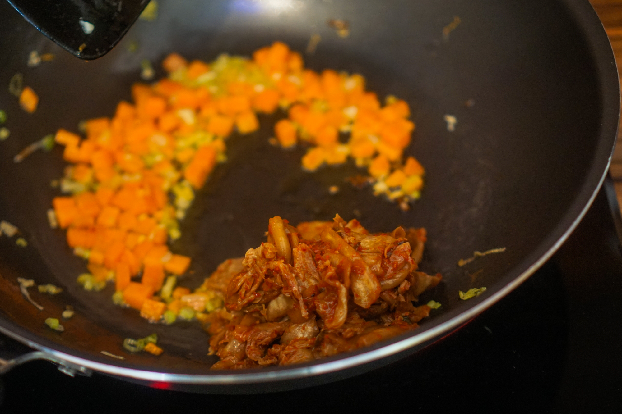 15-Minute Vegetarian Kimchi Fried Rice