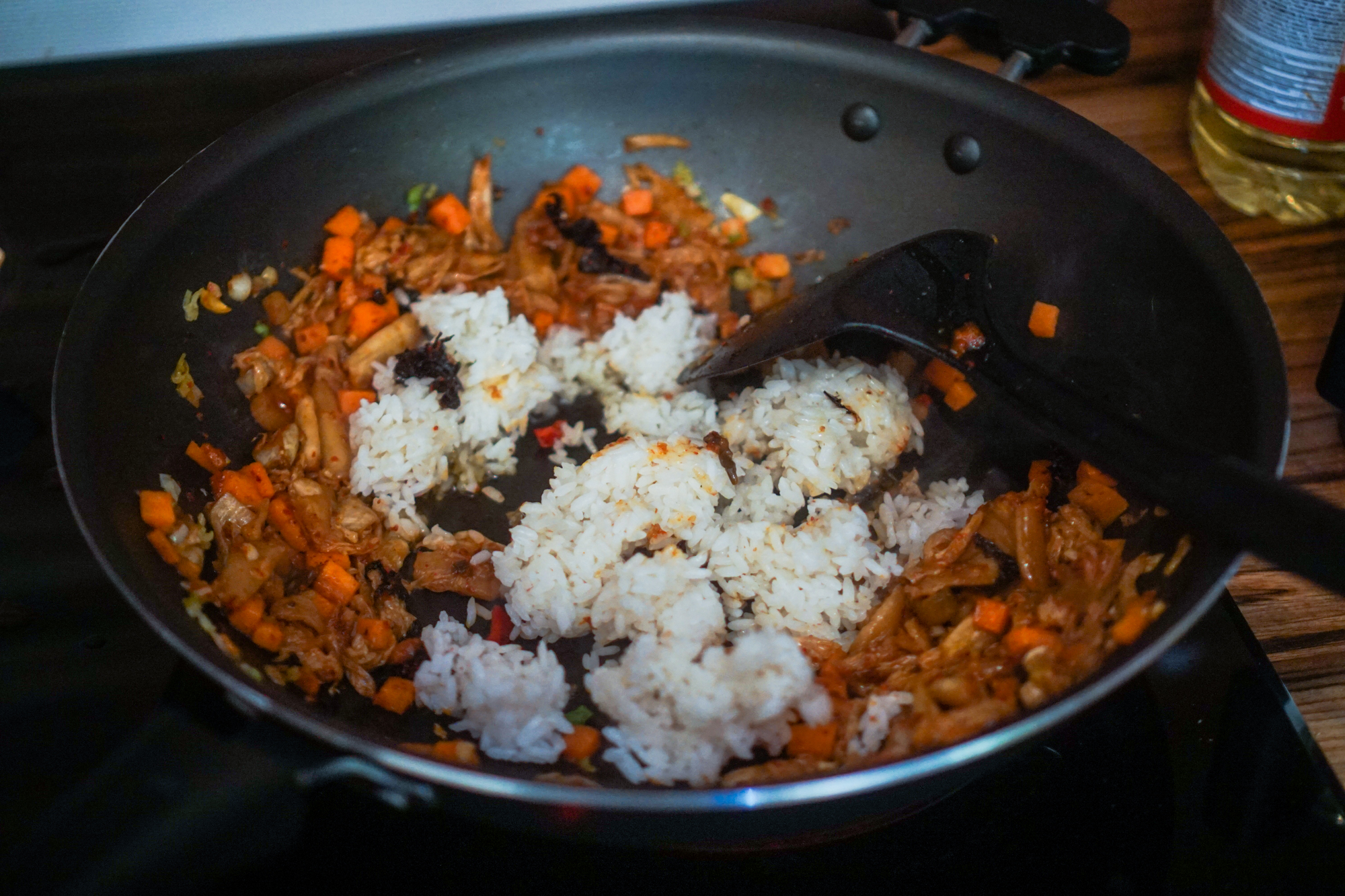 15-Minute Vegetarian Kimchi Fried Rice