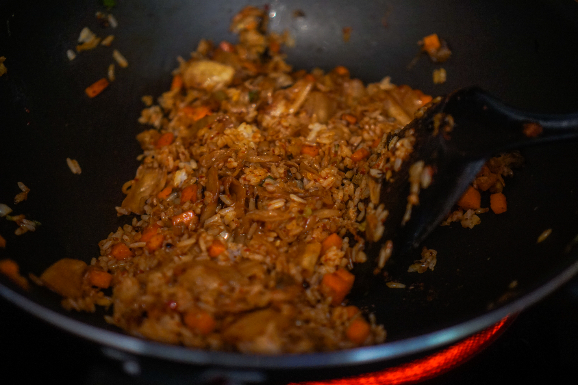 15-Minute Vegetarian Kimchi Fried Rice