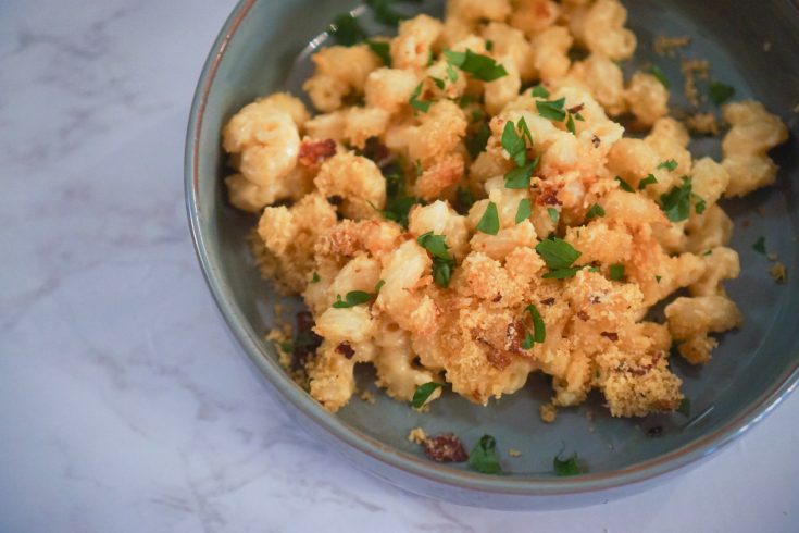 Farofa-Topped Brazilian Mac and Cheese (Macarrao com Queijo)