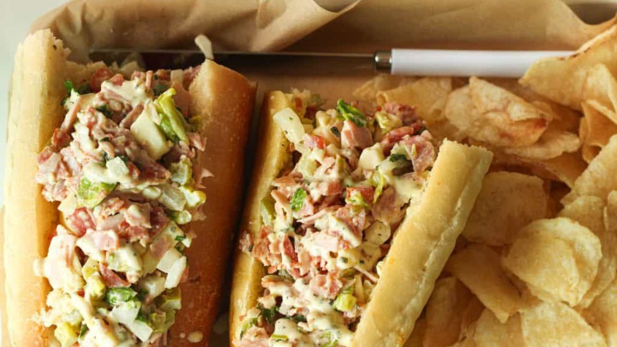 The Best Chopped Italian Sub Sandwiches [15 Minute Recipe].
