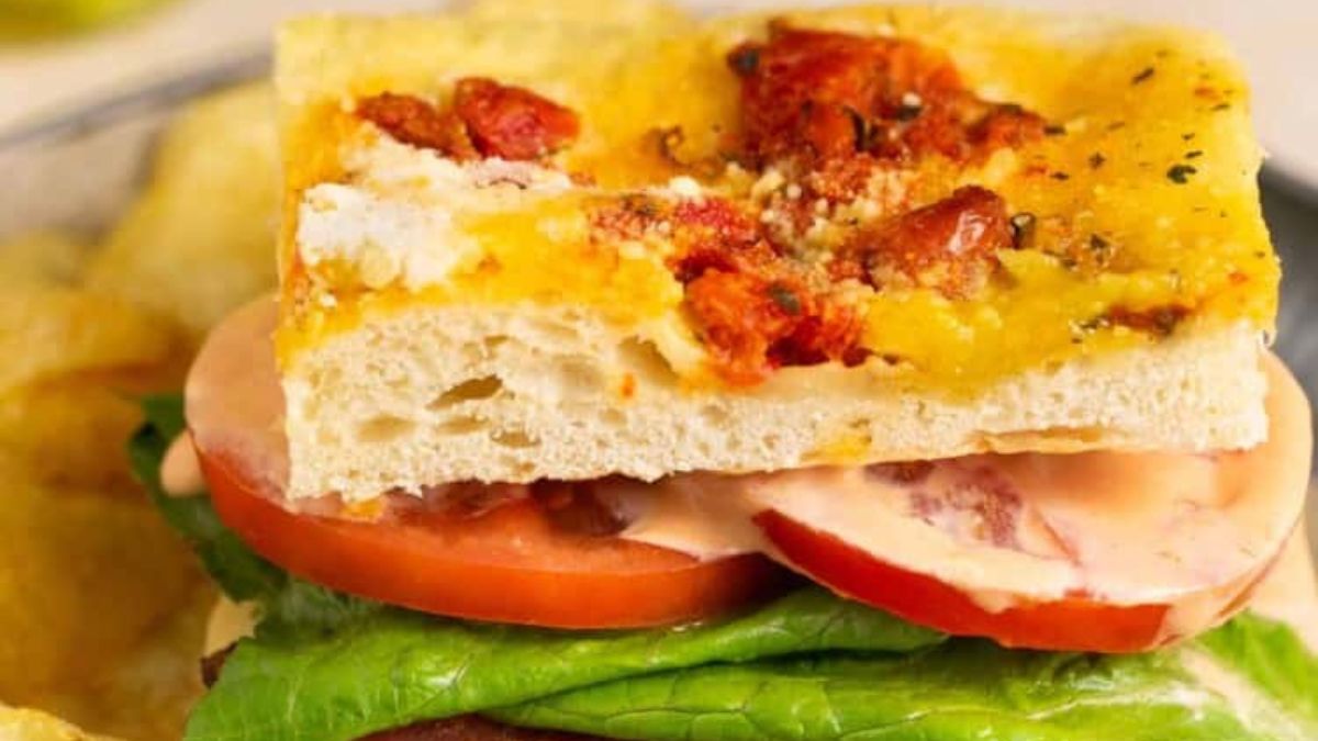 High Protein Bacon Turkey Bravo Sandwich (Panera Copycat!) .