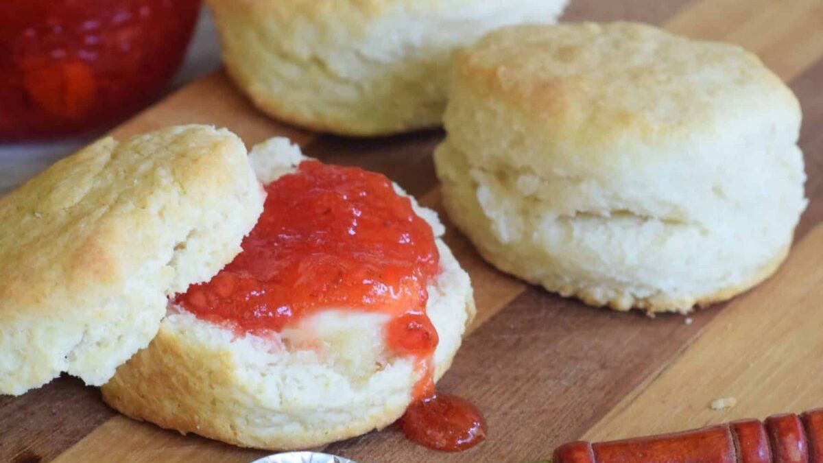 2 Ingredient Biscuits.