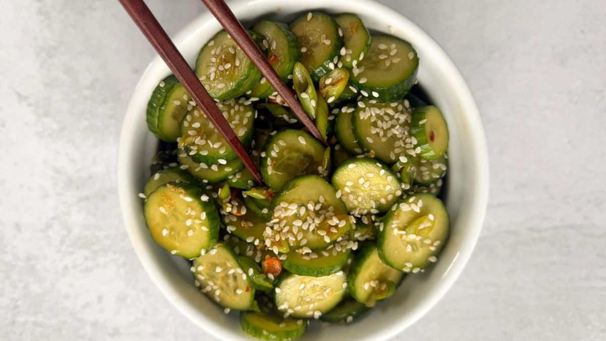 Asian Cucumber Salad.