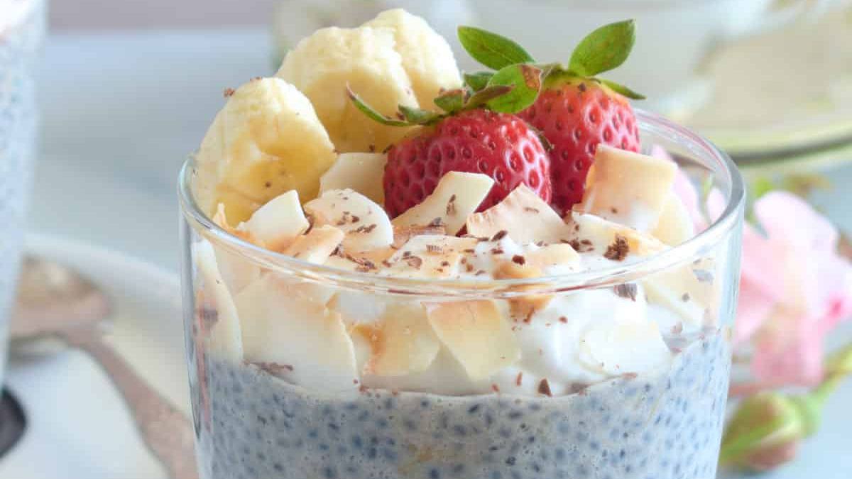 Banana Chia Pudding.