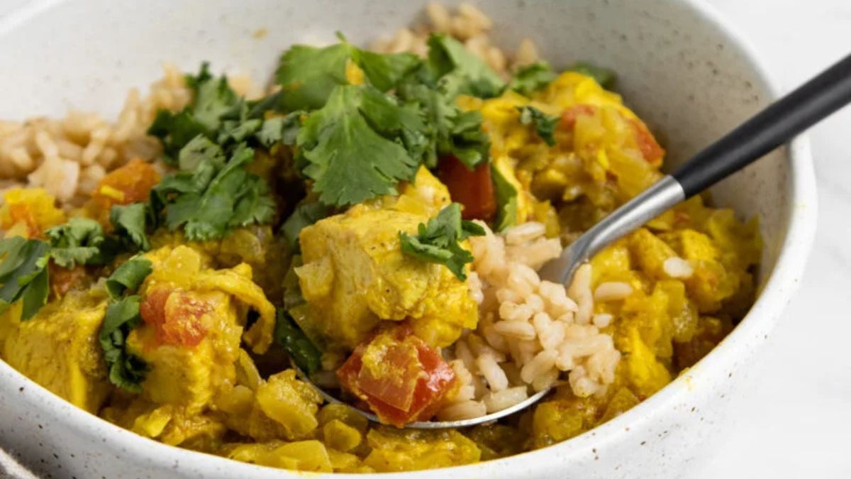 Coconut Curry Chicken.