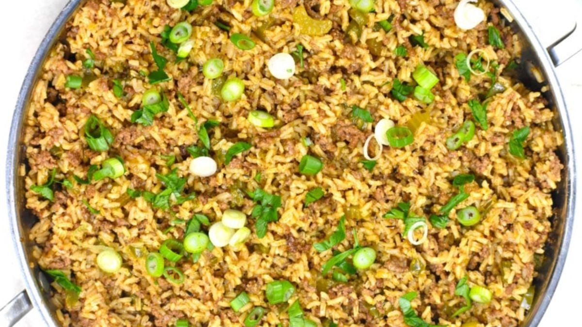 Dirty Rice (Cajun Rice Recipe).
