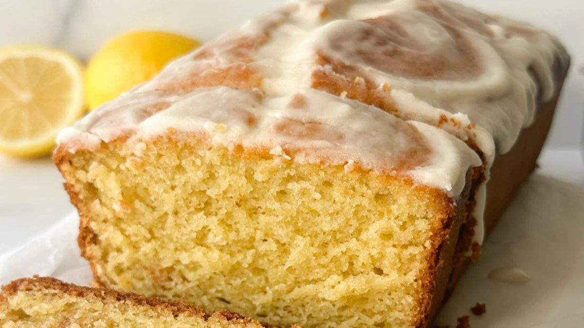 Gluten Free Lemon Loaf.