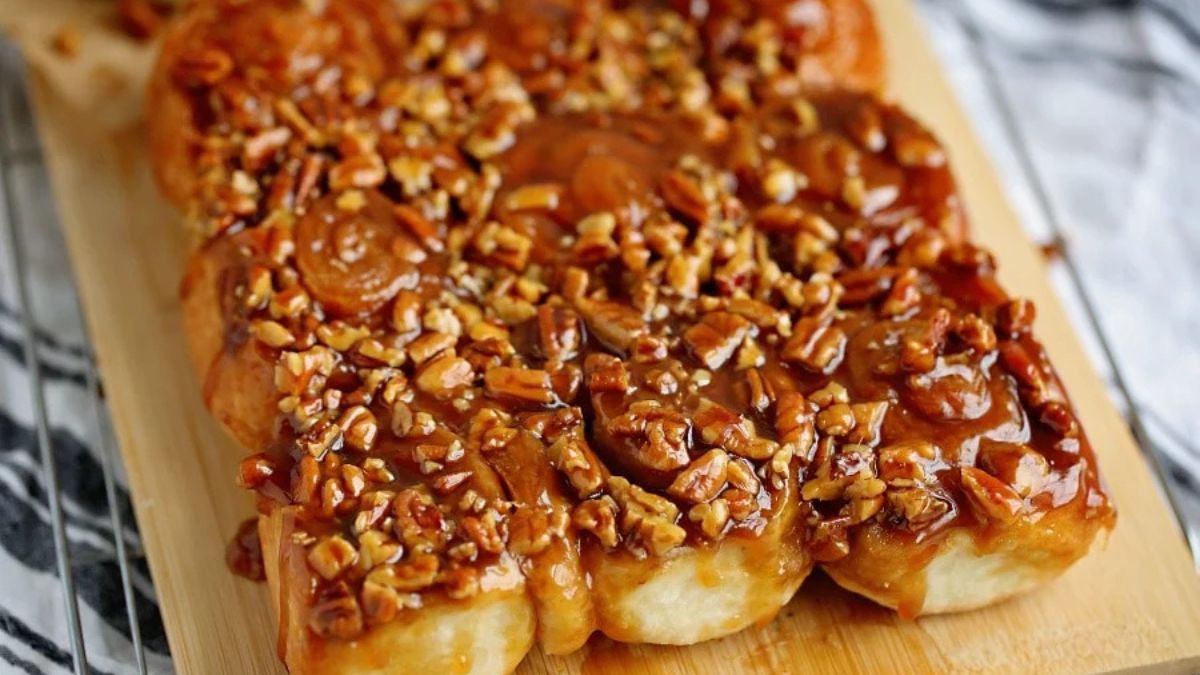 Grandma's Old Fashioned Caramel Sticky Buns.