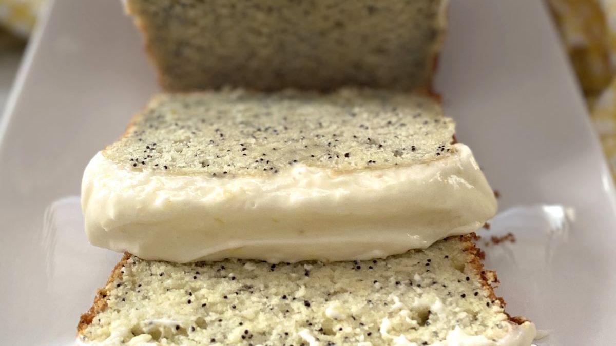 Lemon Poppy Seed Loaf.