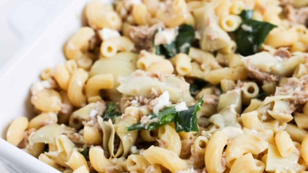 15-Minute Pasta Recipe with Tuna.