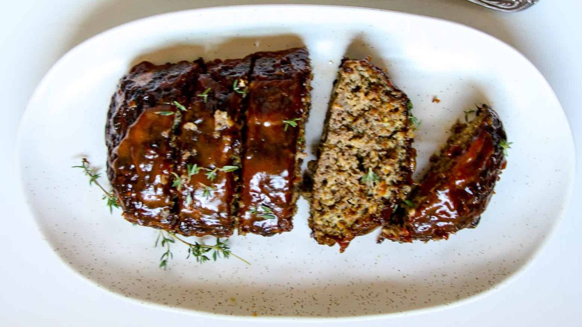 Air Fryer Meatloaf.
