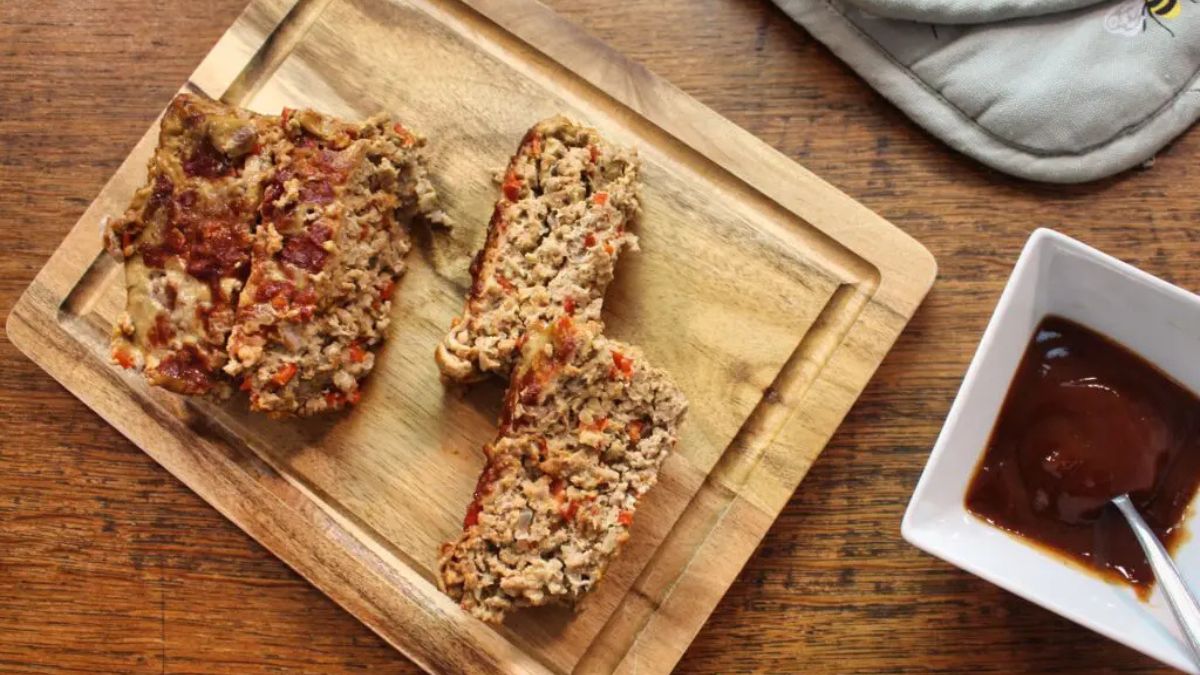 American-style BBQ Meatloaf.