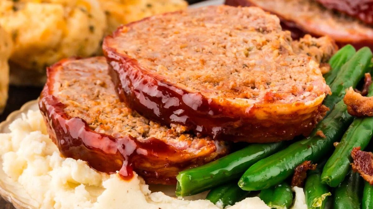 Bacon Wrapped Meatloaf.