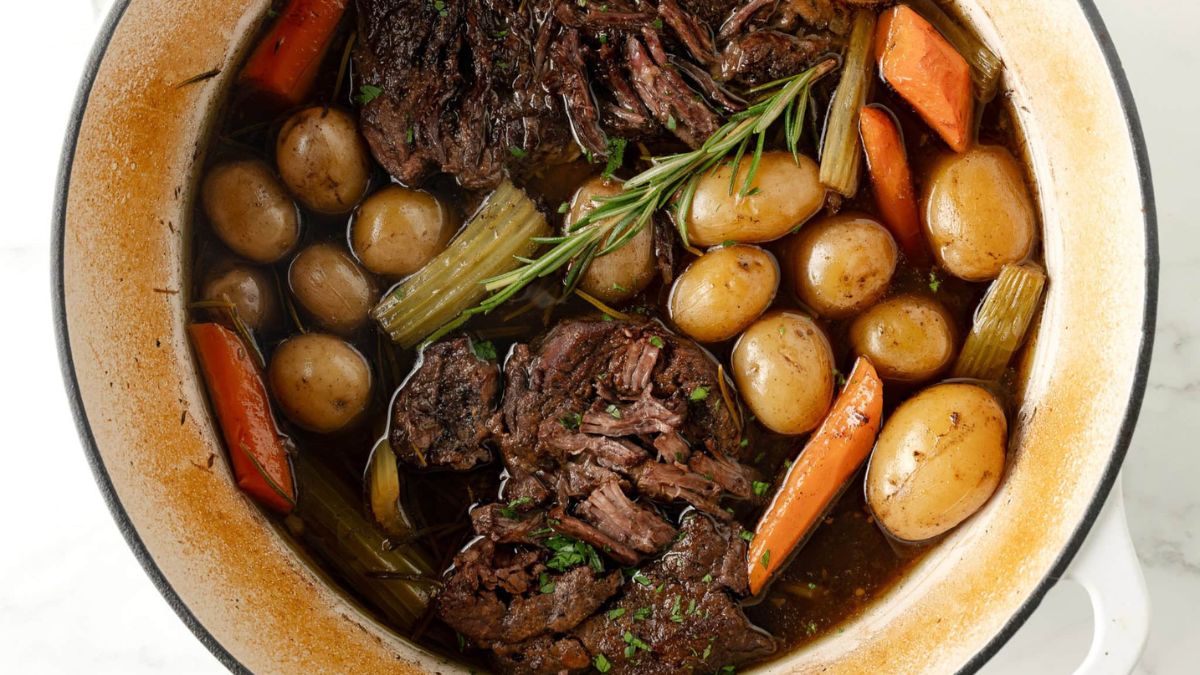 Beef Chuck Roast Recipe (Oven and Slow Cooker Option).
