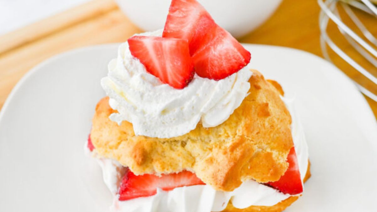 Bisquick Strawberry Shortcake.
