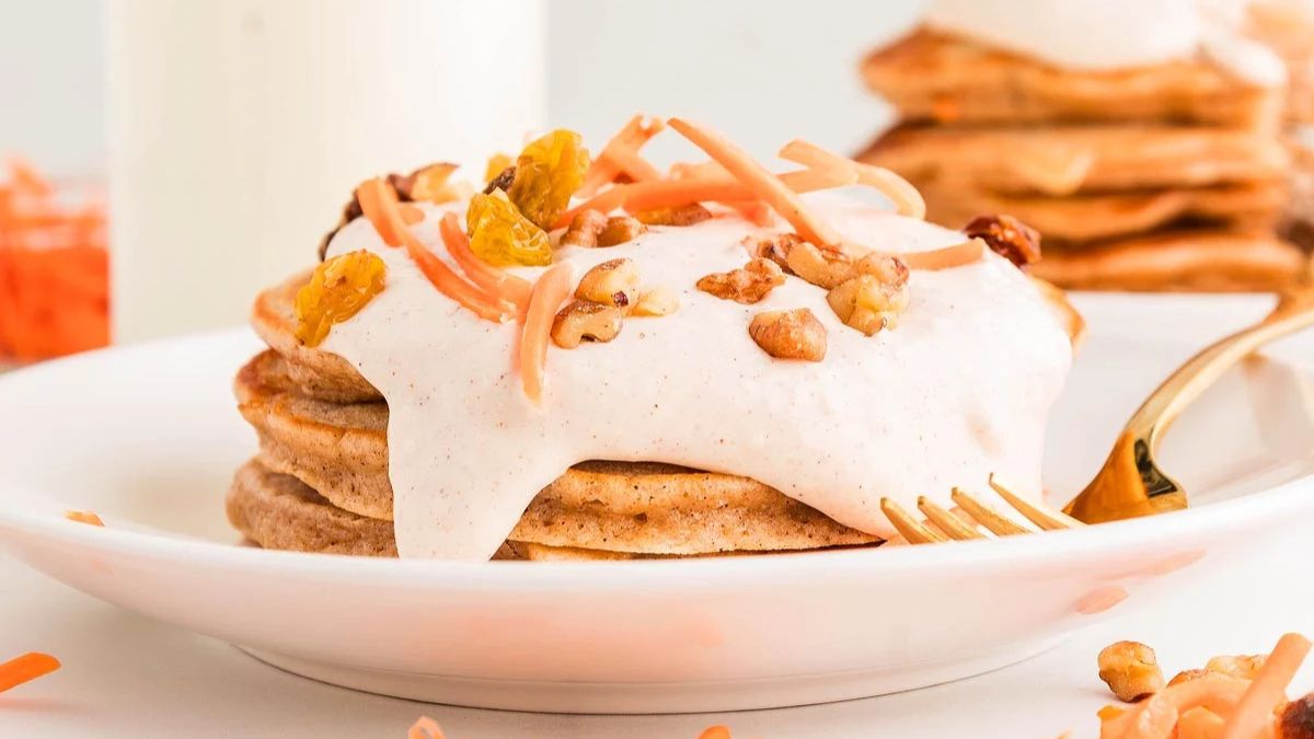 Carrot Cake Pancakes.