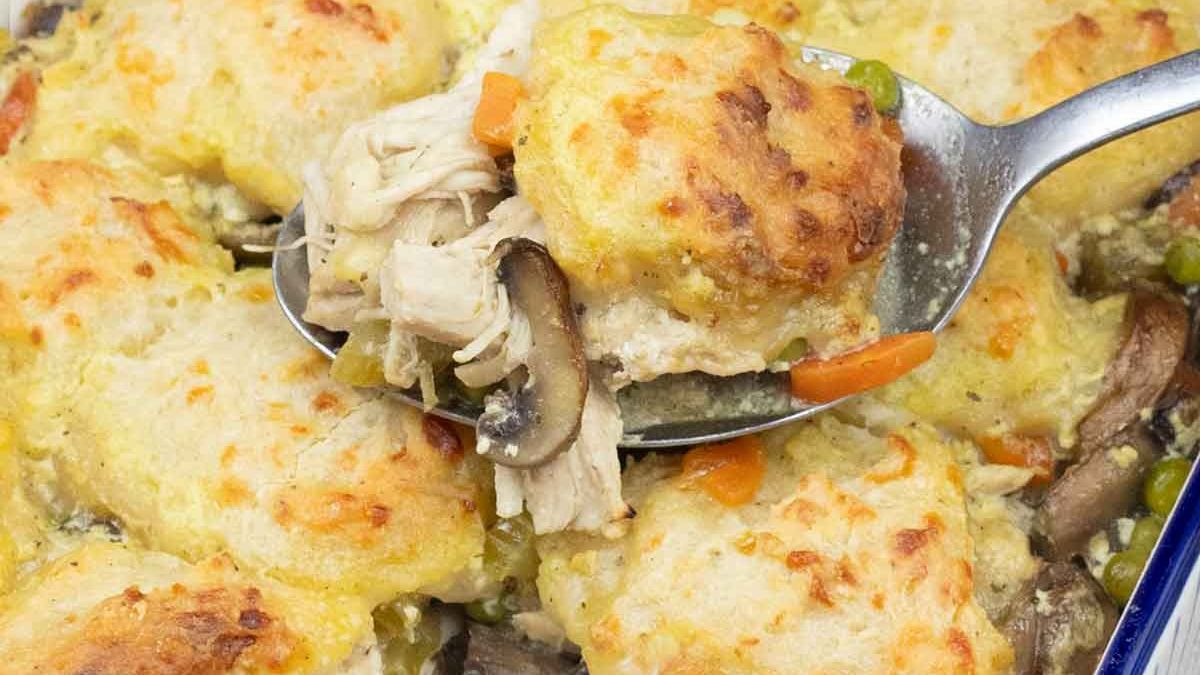 Chicken Cobbler Recipe.