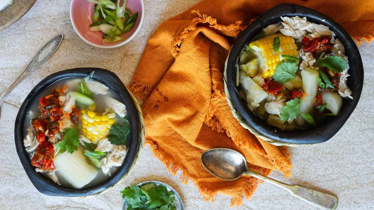 Chicken Colombian Sancocho Recipe.