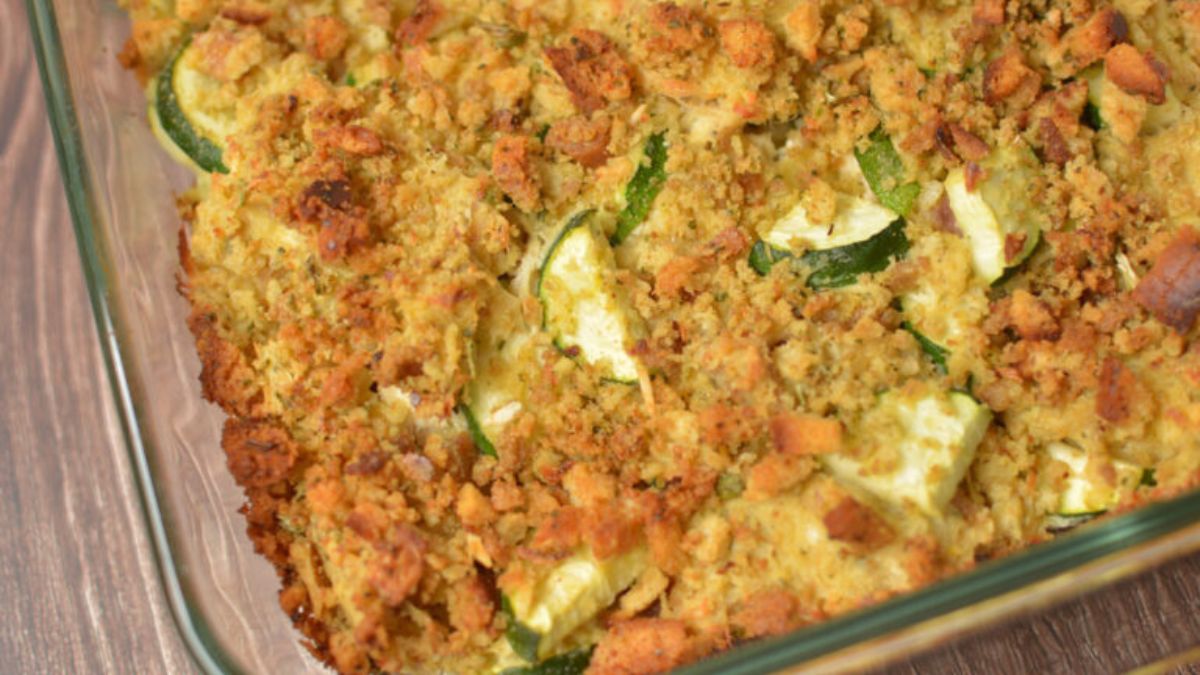Chicken Zucchini Casserole.