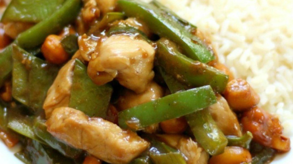 Chinese Cashew Chicken (Gluten-Free, Soy-Free).