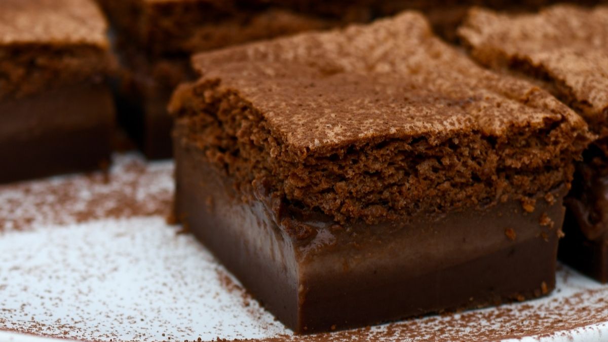 Chocolate Magic Cake.