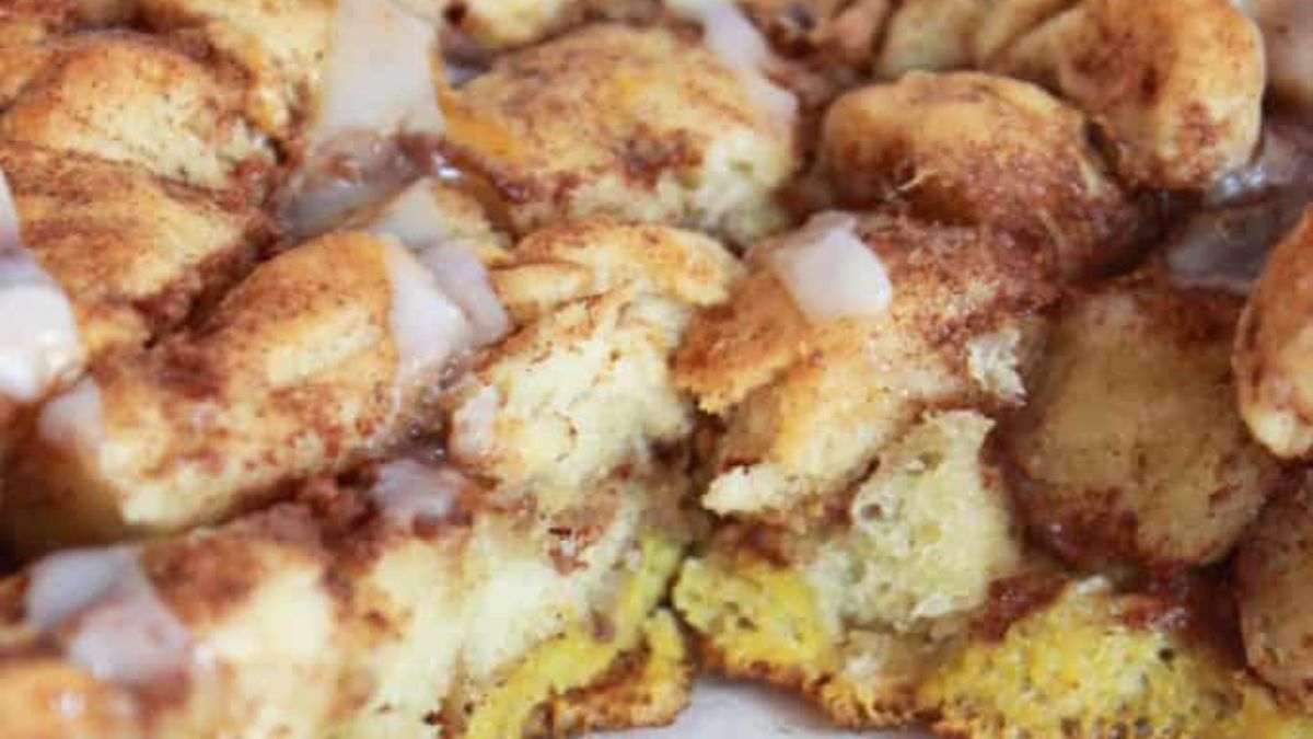 Cinnamon Roll French Toast Bake.