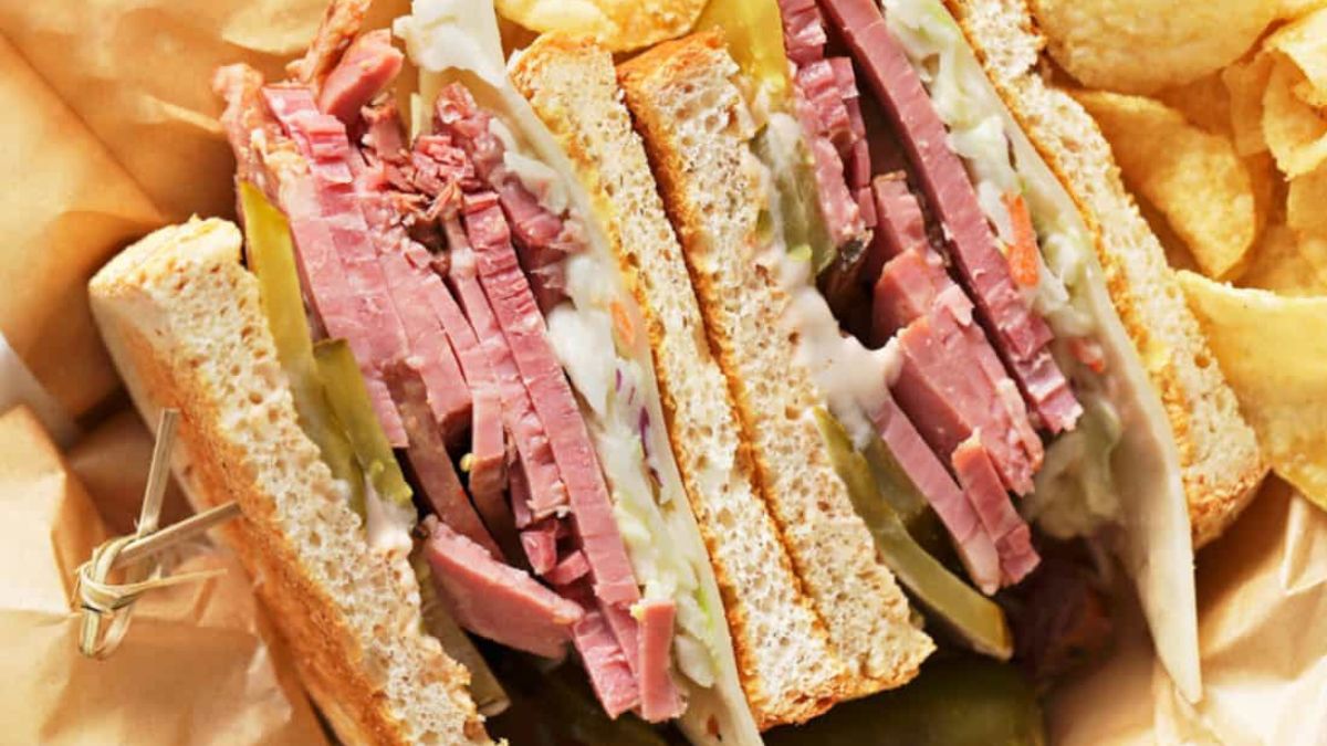 Corned Beef Sandwich.
