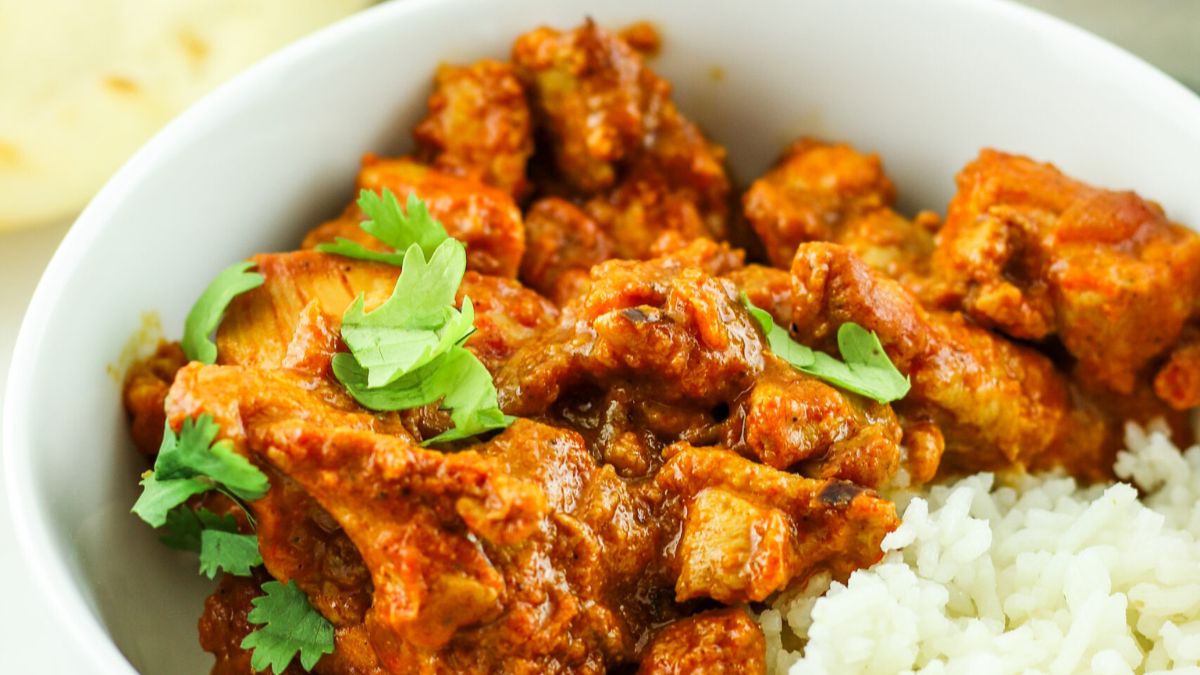 Cottage Cheese Butter Chicken.