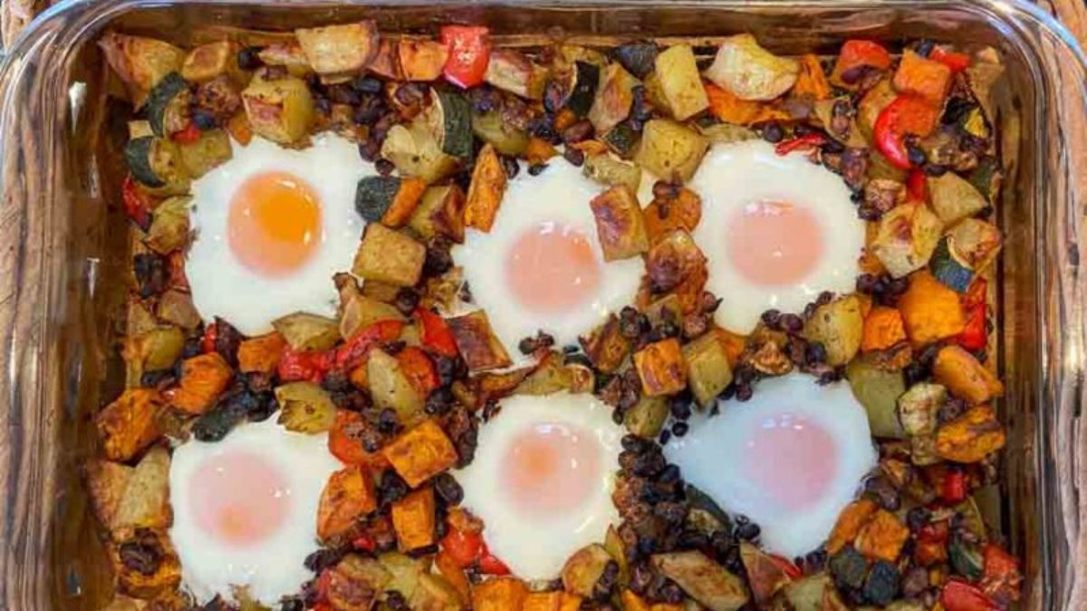 Dairy and Gluten-free Egg Casserole – One Dish Brunch with Sweet Potato.
