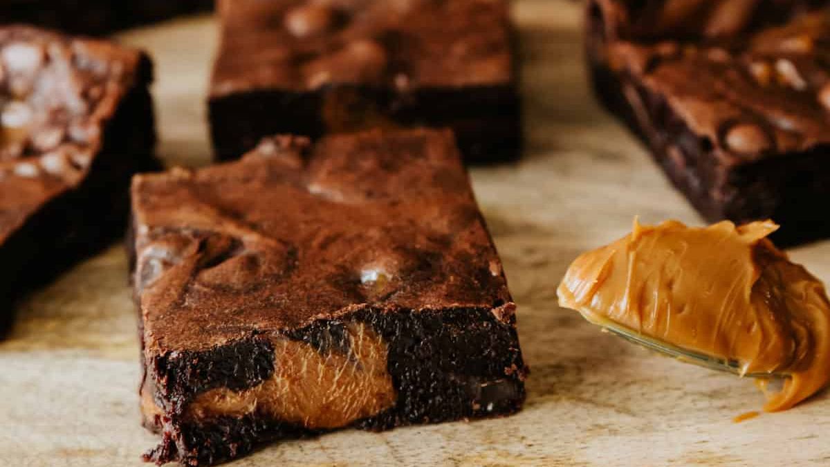 Dulce de Leche Brownies.