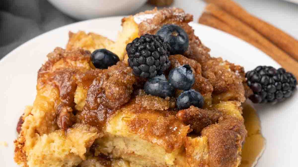Easy French Toast Casserole.