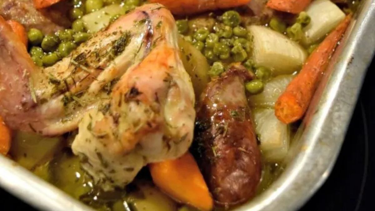 Easy Sheet Pan Chicken Vesuvio Recipe.