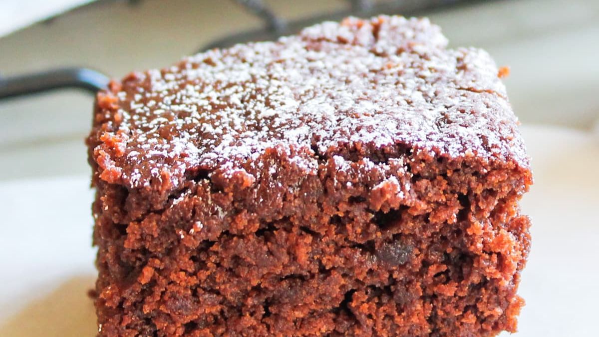 Eggless Brownies.