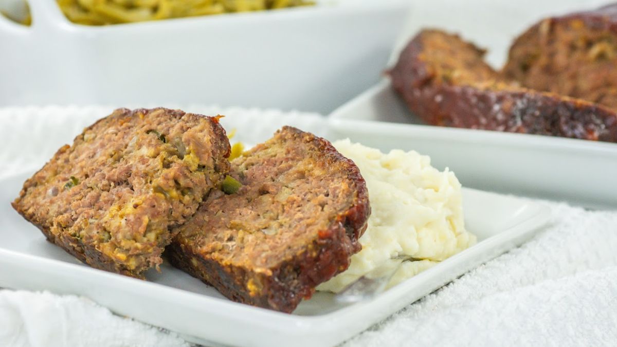 Enjoy This Easy Copycat Cracker Barrel Meatloaf Recipe.