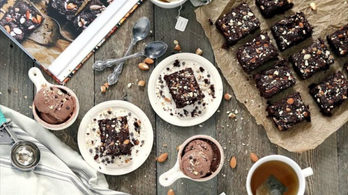 Fudgy Chocolate Brownies.