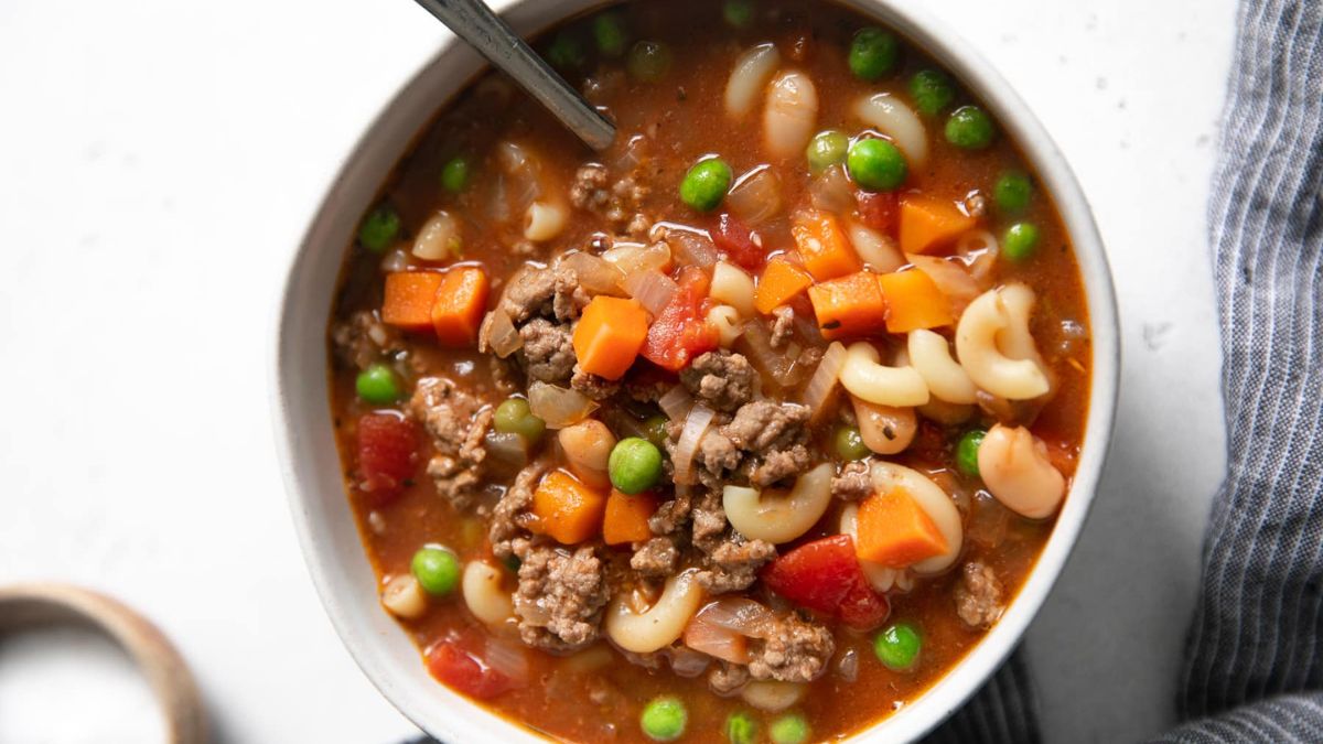 Hamburger Soup.