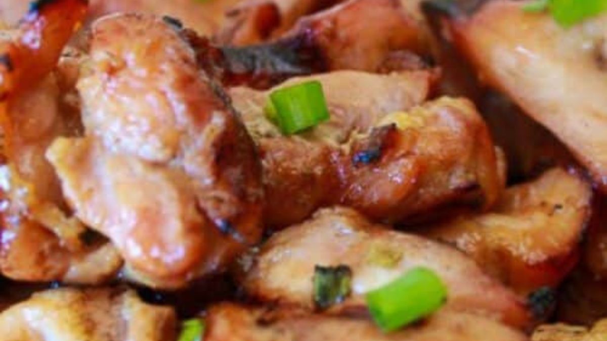 How to Make Ginger Pineapple Chicken Recipe.