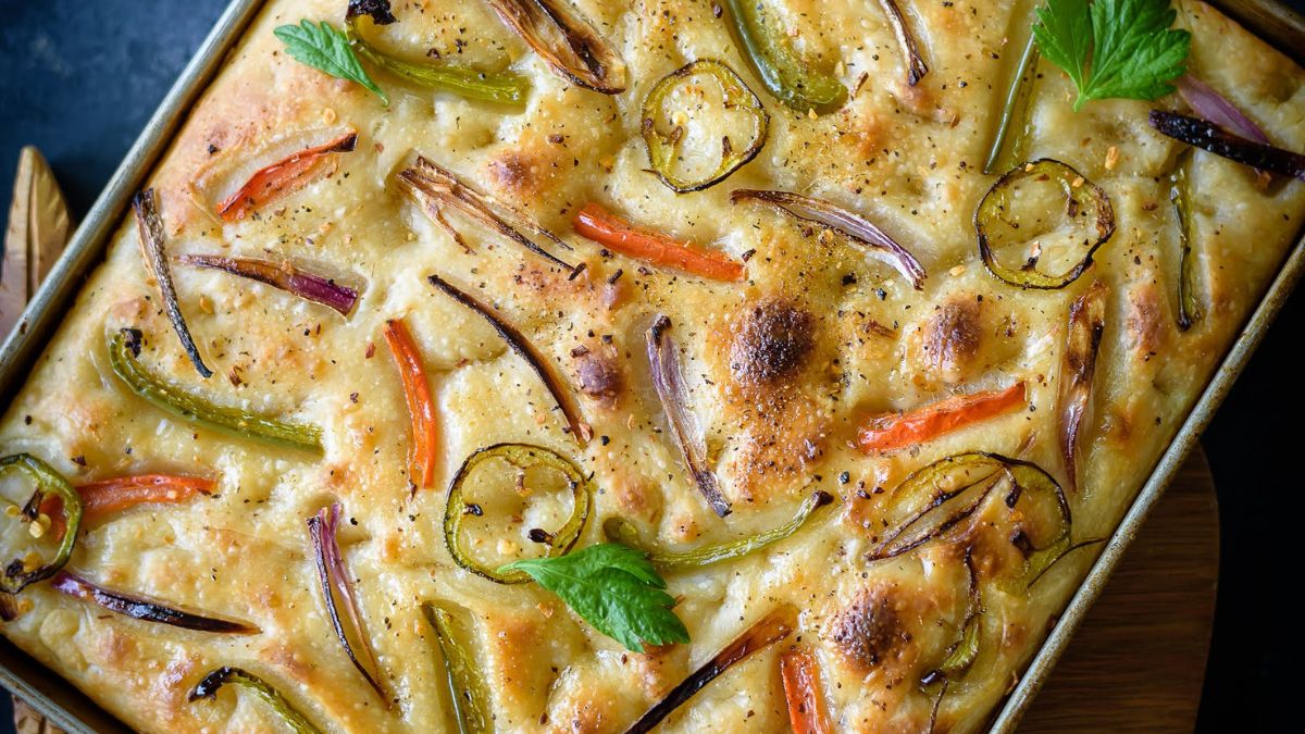 How to make Sourdough Focaccia.
