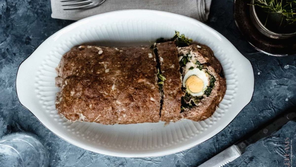 Italian Stuffed Meatloaf.