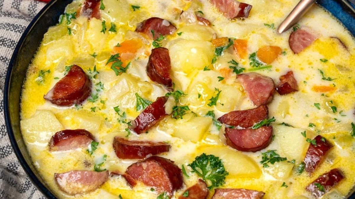 Kielbasa Potato Soup.