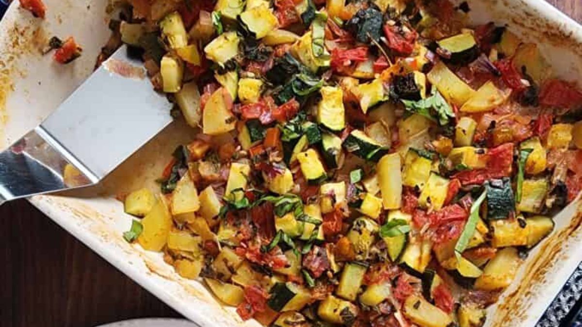 Mediterranean Spaghetti Squash Bake.