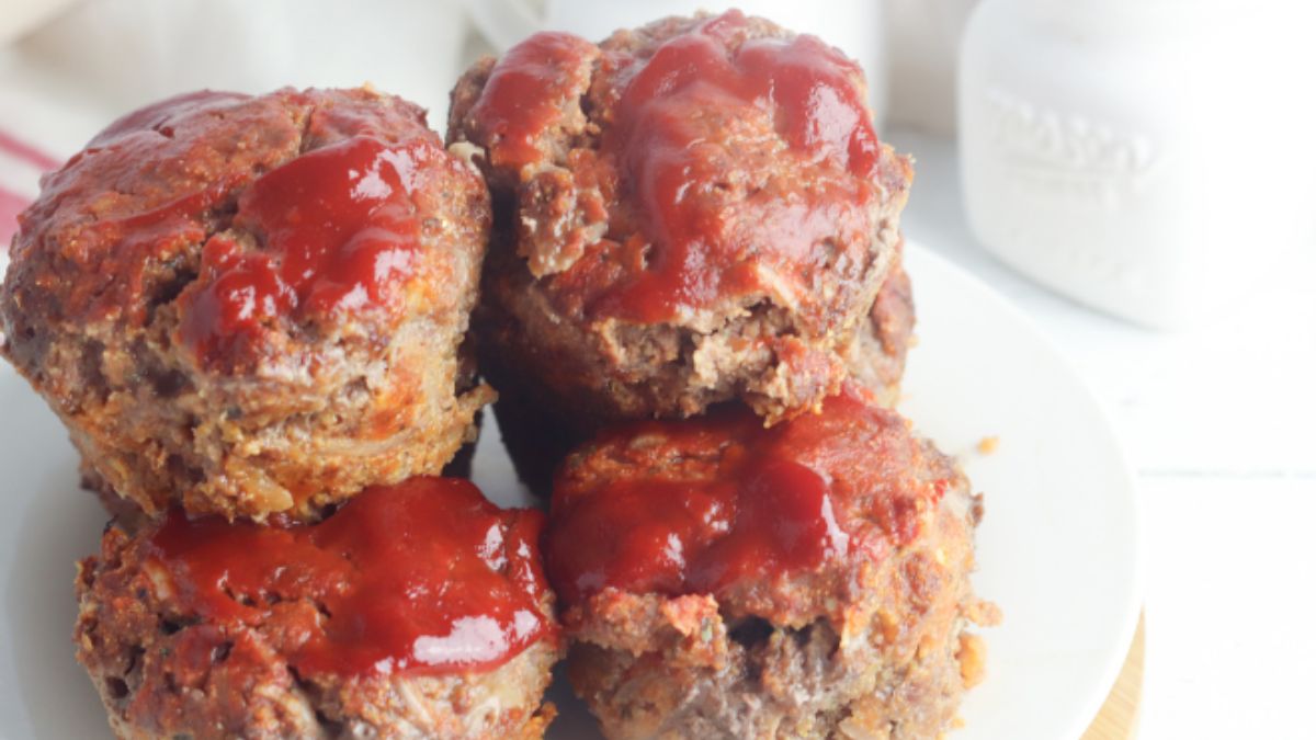 Mini Meatloaf Bites Recipe.