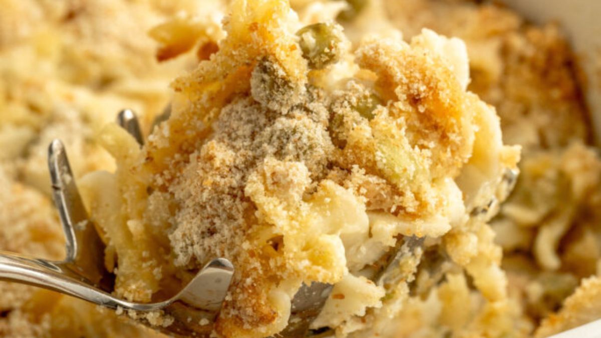 Old Fashioned Tuna Noodle Casserole.