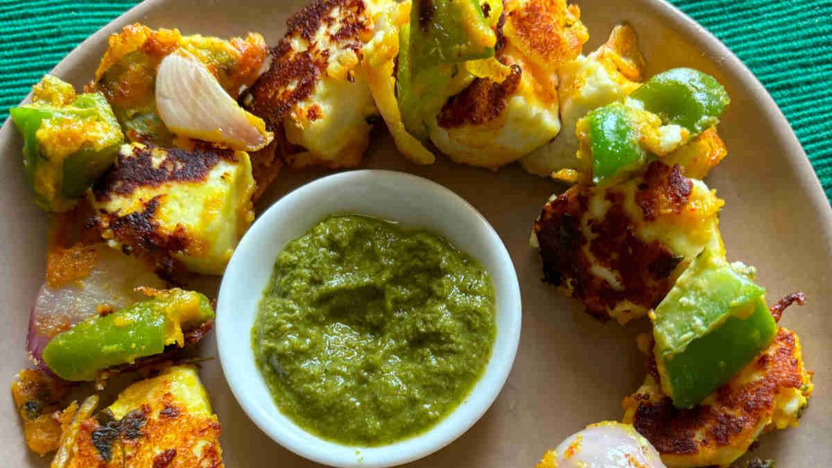 Paneer Tikka on Tawa.
