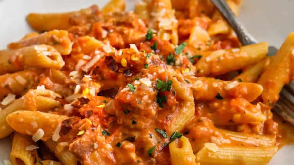 Penne Alla Vodka.