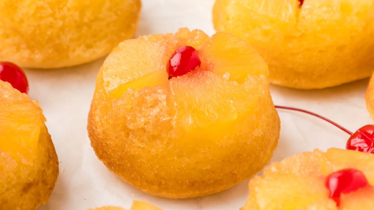 Pineapple Upside Down Cupcakes.